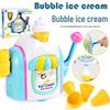 Cross-Border Baby Bubble Bath Toy: Ice Cream Press Machine for Fun Water Play