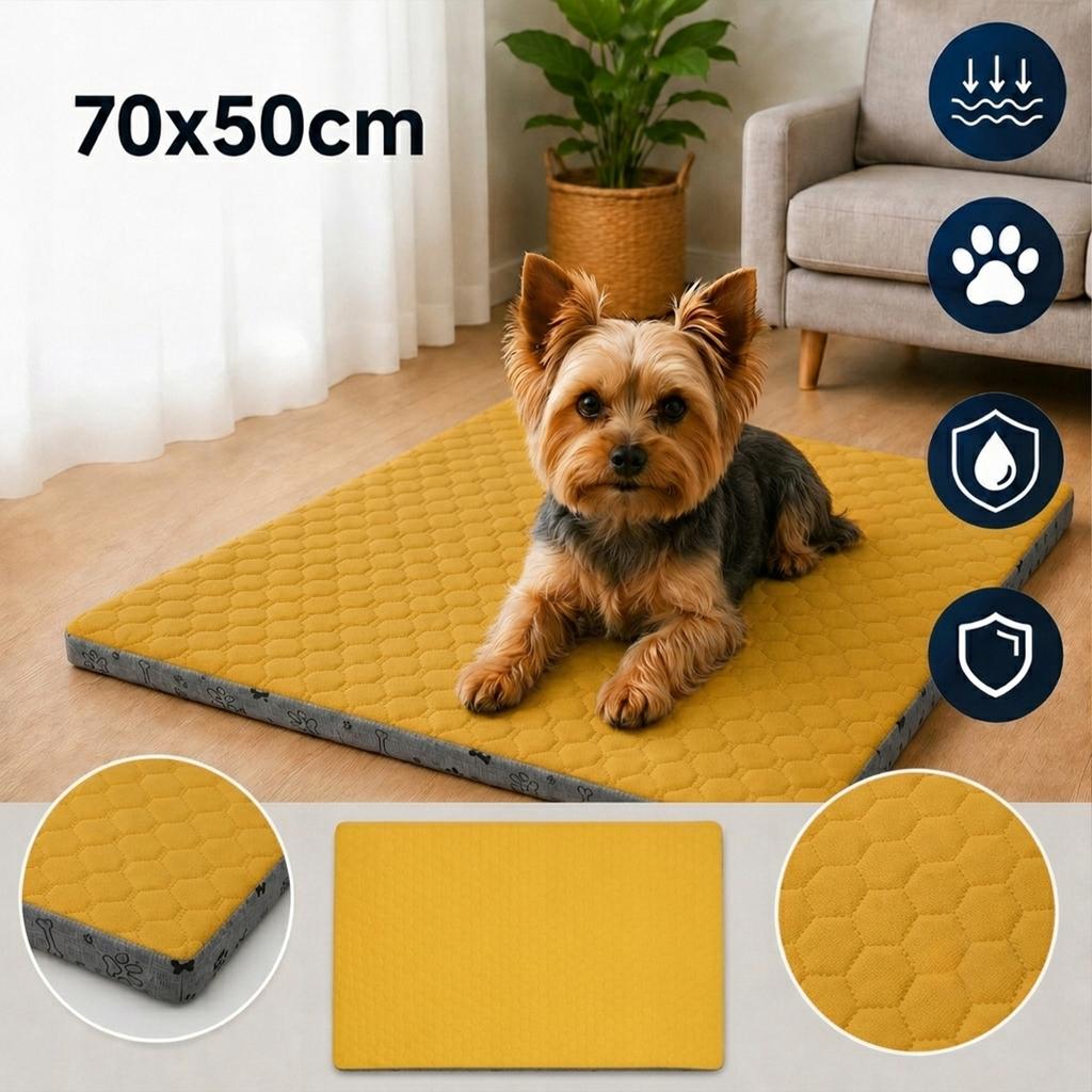 [PACZB] Orthopedic Dog Bed, Pet Mattress 50x70cm LNIKO70R