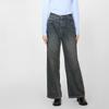Sweet Basil Women's Straight Leg Long Jeans