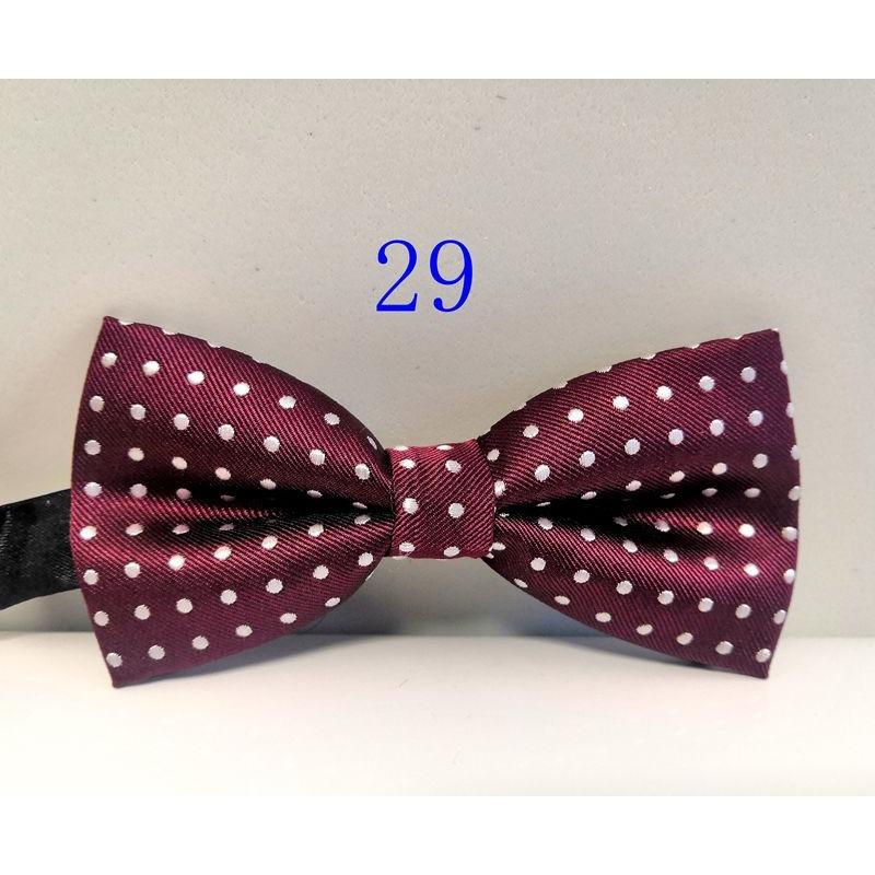 Papillon da Matrimonio da Uomo Abito a Pois Sposo Matrimonio Papillon Vestito Angolo Piatto Papillon Fibbia in Ferro Moda Business