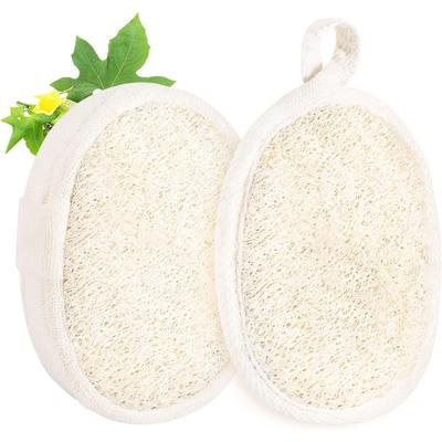 Natürliche Luffa-Schwammdusche für den Körper, Luffa-Peeling-Körperschrubber, Dusch-Luffa-Pack-Badeschwamm für Frauen und Männer