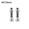 1/2Pcs Titanium Bolt M5X17Mm M5X19Mm Bicycle Nut Titanium Alloy Stem Bolts Road Folding Bike Screw Accessories