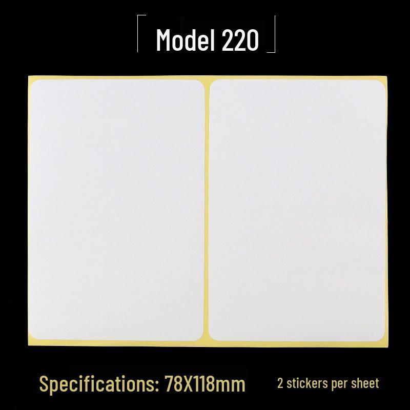 Adhesive Memo and Name Sticker Labels