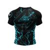 Personal Popular Design Sublimation Short Sleeve Black No Gi BJJ Jiu Jitsu Rashguard Fight BJJ Mma Rash Guard Shirts For Men