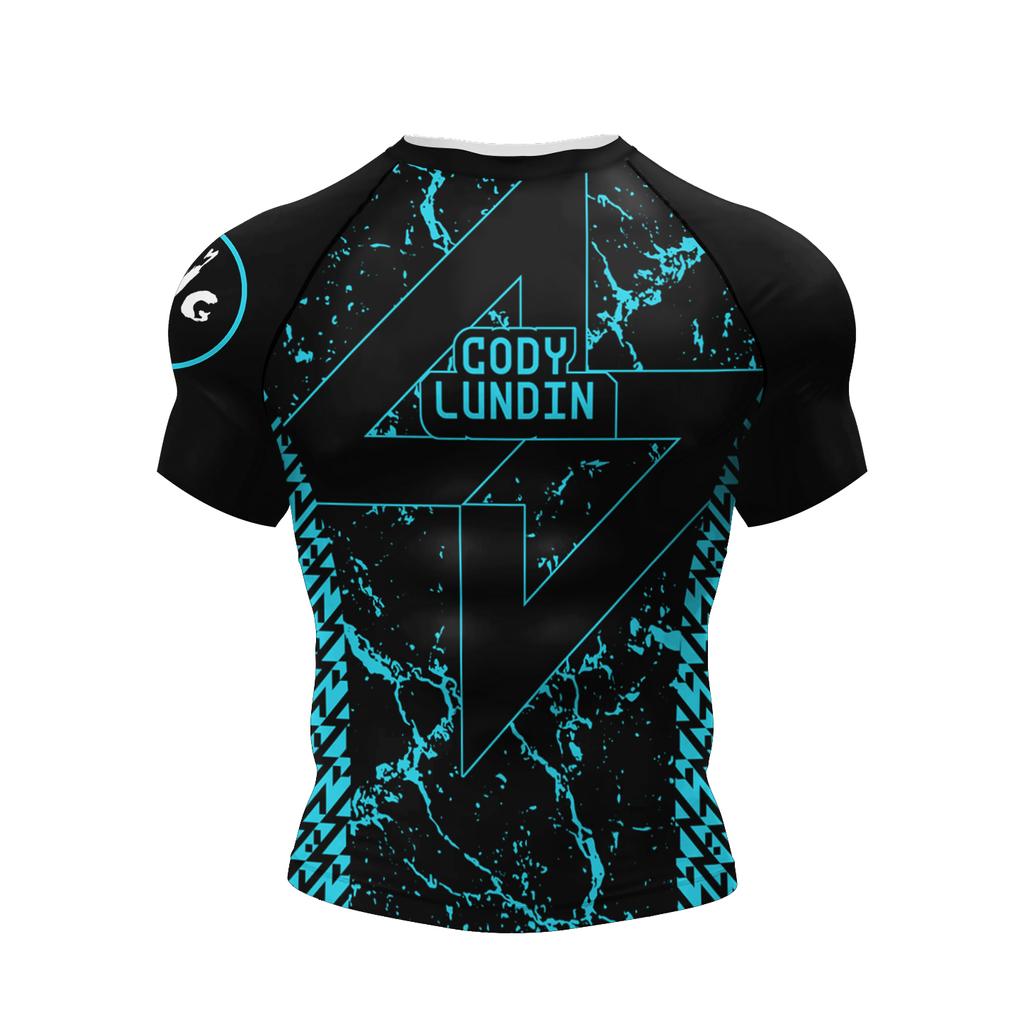 Personal Popular Design Sublimation Short Sleeve Black No Gi BJJ Jiu Jitsu Rashguard Fight BJJ Mma Rash Guard Shirts For Men