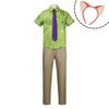 Kids Halloween Cosplay Costume Unisex Boys Girls Long Sleeve Top And Pants Set Fancy Dress For Party Carnival Holiday