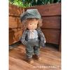 Waldorf Handmade Finished Doll Boy with Clothes Cute Mini Knitted Sweater Children's Toy Gift