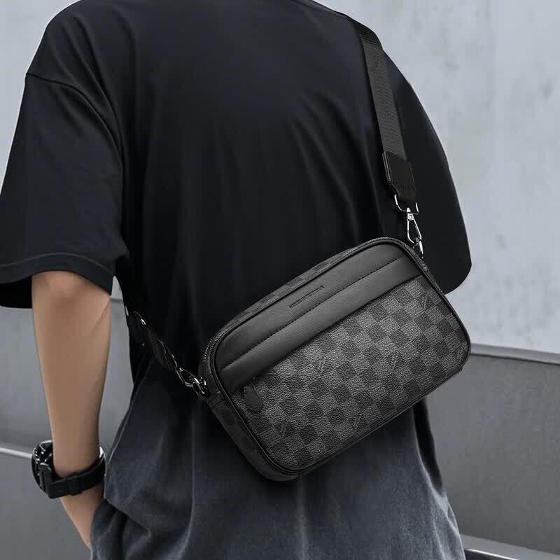 MARK FAIRWHALE Men s Casual Shoulder Bag чёрный