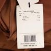 unused YLEVE made in Japan wide Tapered pants 1 Brown With belt Women Used