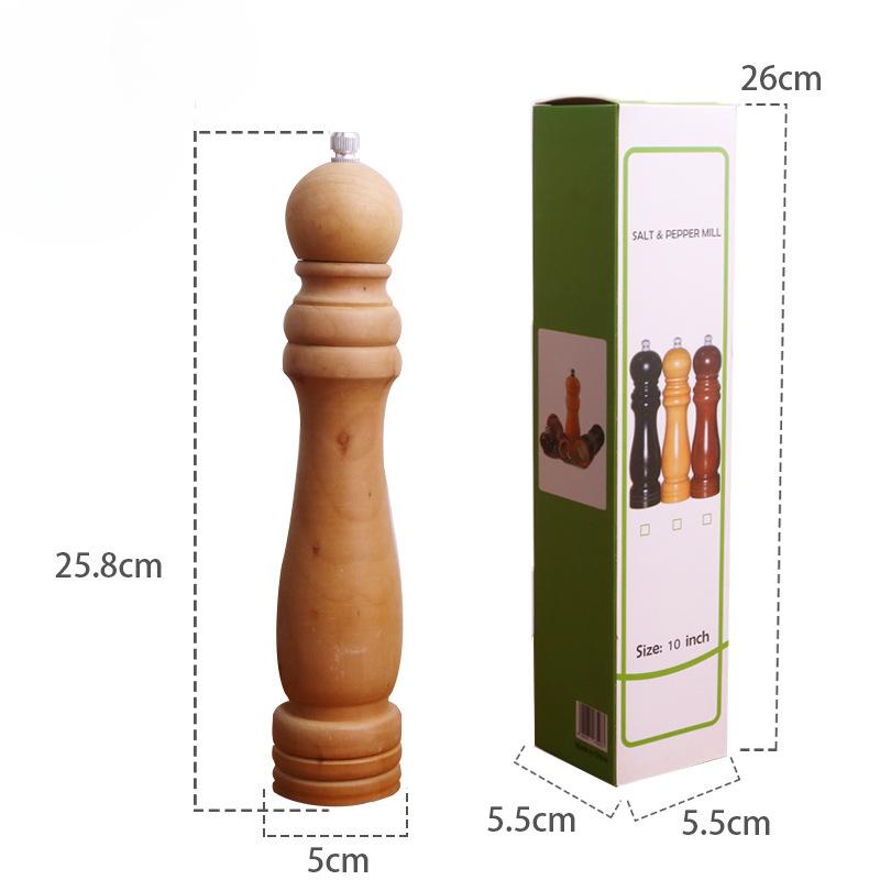 

Manual Pepper Grinding Bottle Stainless Steel Manual Press Type Pepper Grinder Pepper Grinder Kitchen Tools No. 250