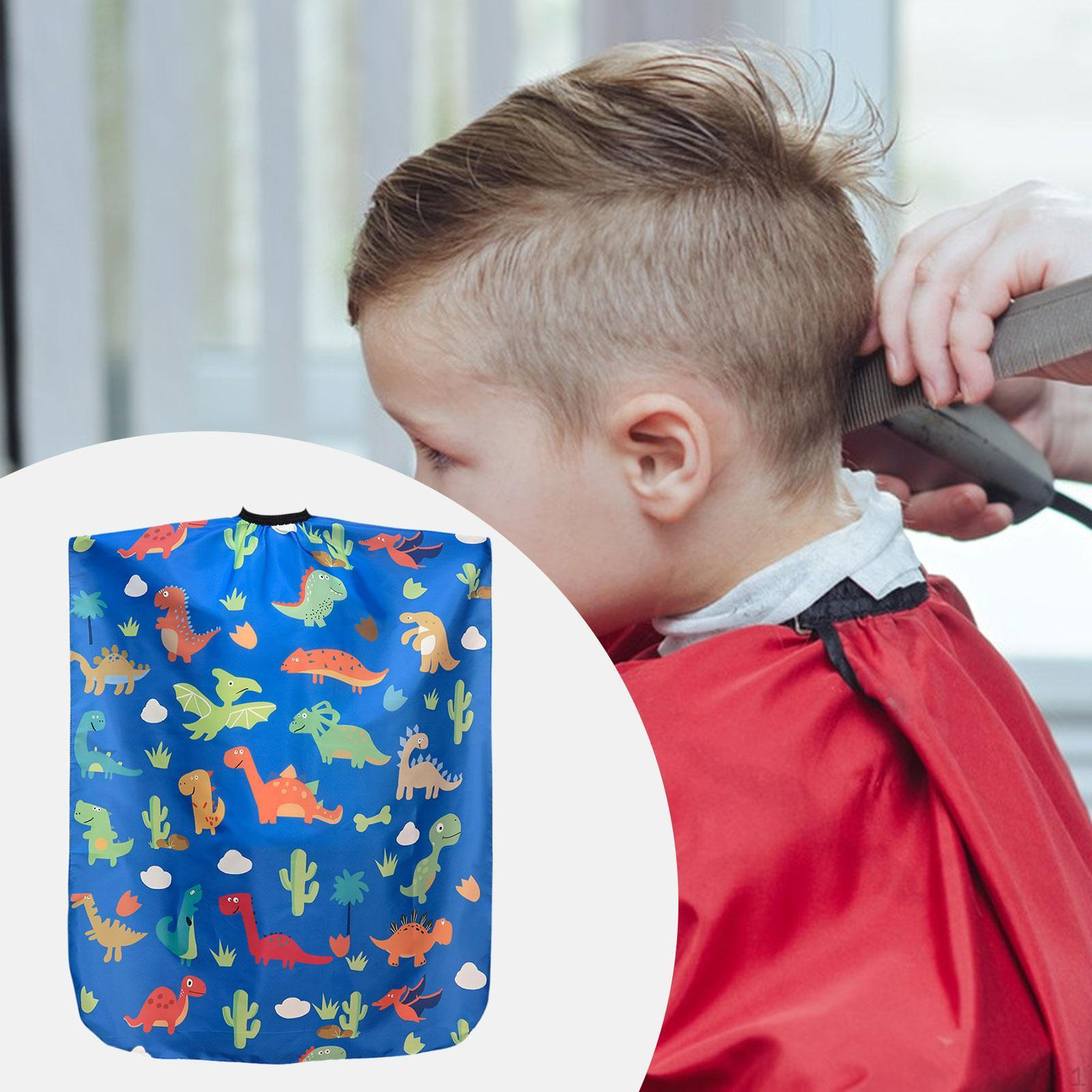 

Парикмахерская накидка, регулируемая накидка для стрижки волос, фартук для домашнего стилиста Dinosaur