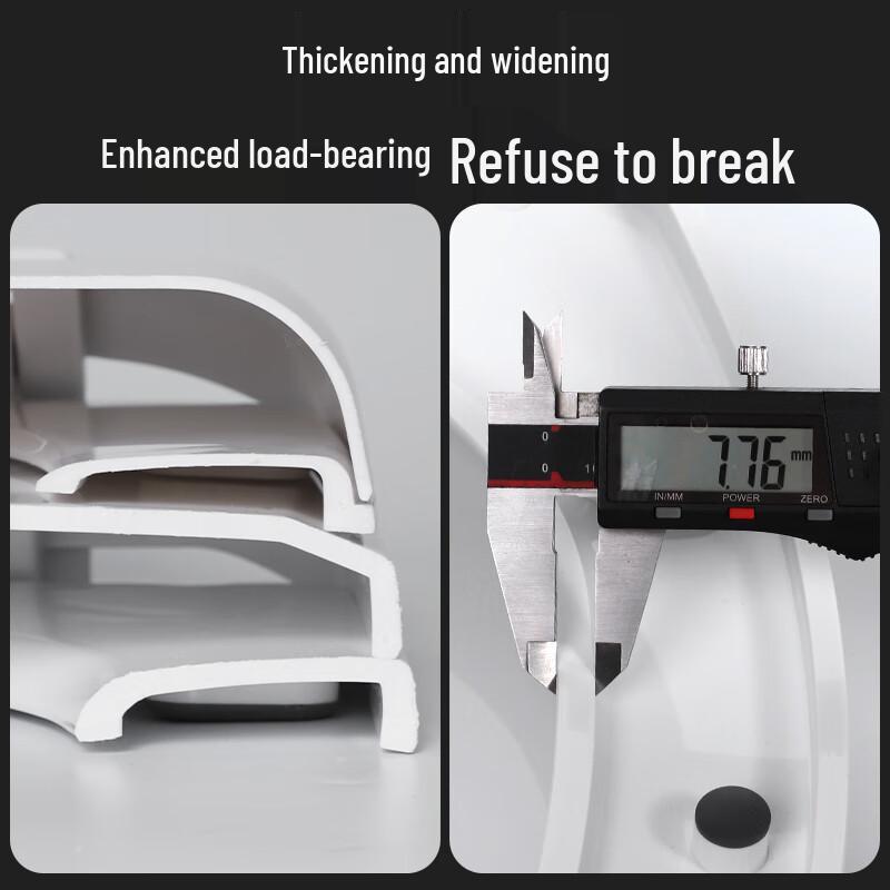 Shihan Universelle Verdickte Weichschließende Toilettensitzauflage