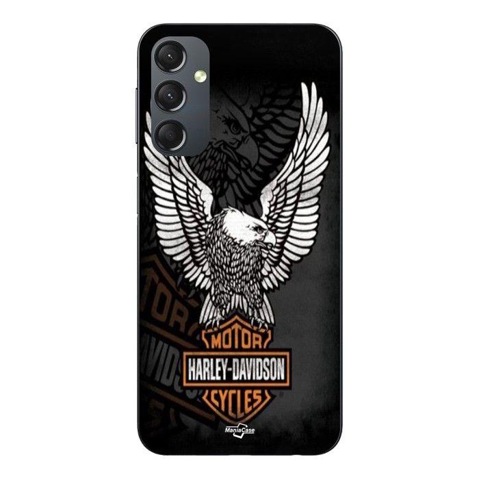 Coque Pour Samsung galaxy A24 Harley Davidson mini poster logo Aigle Maniacase