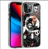 Magic Hat Skull Magnetic Case for iPhone 15/16/17 Pro Max - Transparent Full Coverage