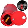 Car Ashtray with Lid Metal Auto Ashtray Smell Proof Cigarette Ashtray Stainless Steel Cigarette Ash Holder Car Interior Accessor
