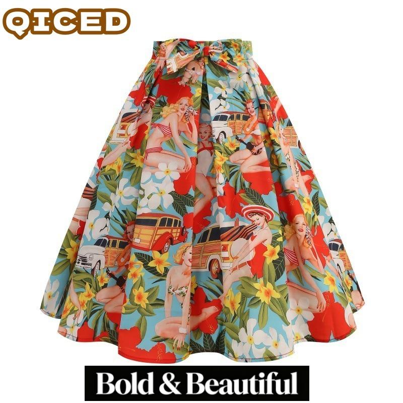 QICED Women's Fashion Casual Skirt Reaction