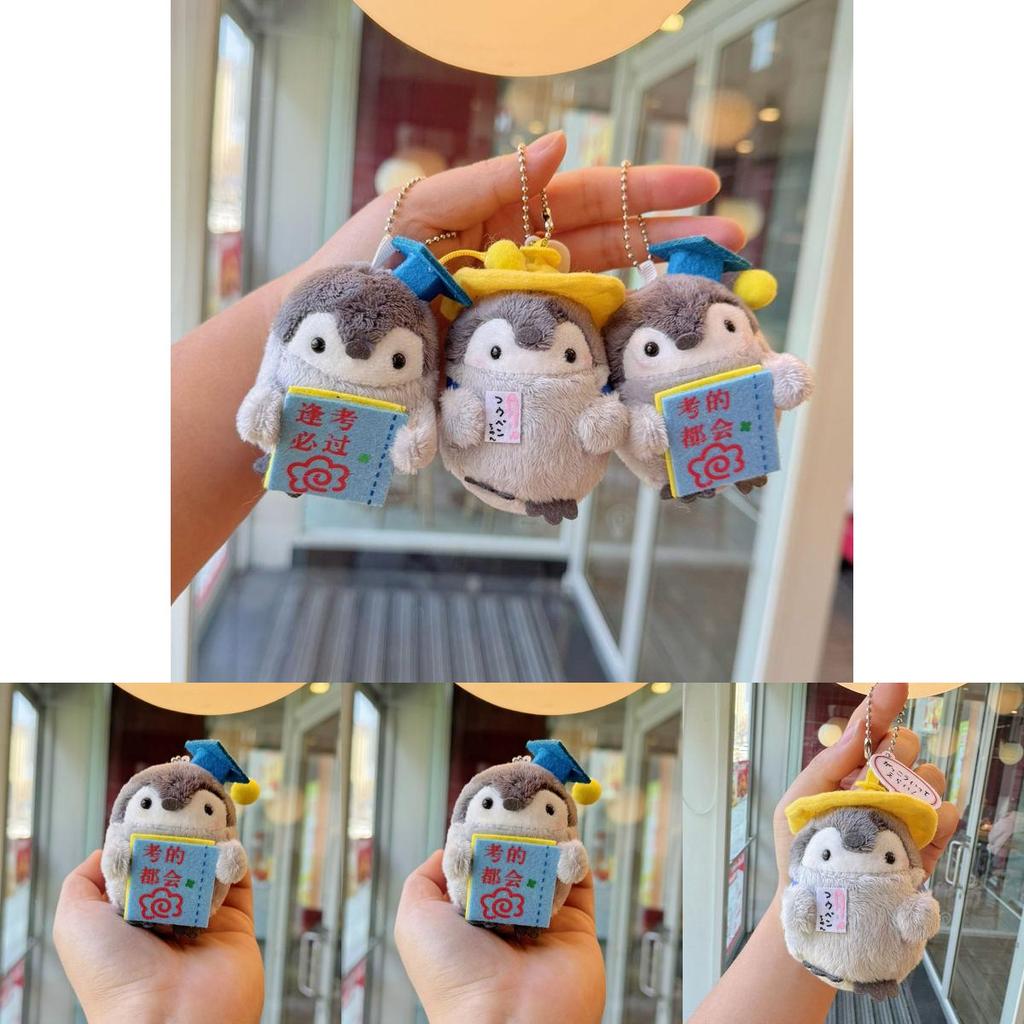 Energy Penguin Plush Doll With Keychain And Notebook Decoration For Gift Or Collection