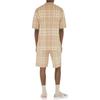 Burberry Polo Shirts Men's Khaki Polo Collar Moderate Straight Fit 80684821