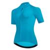 Womens Lightweight Breathable Cycling Jersey Short Sleeve Solid Color Road Bike Apparel