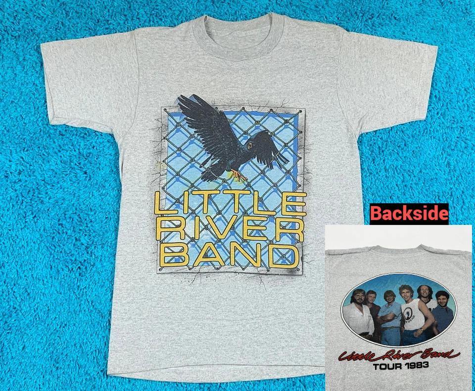 1983 Little River Band Tour Shirt Classic Sport Gray Unisex S-5XL UU180 Unisex T-Shirt L