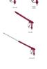 Stainless Steel High-Pressure Car Wash Water Gun with Anti-Tangle Design and Ceramic Valve, Pressure Resistant up to 350 kg.