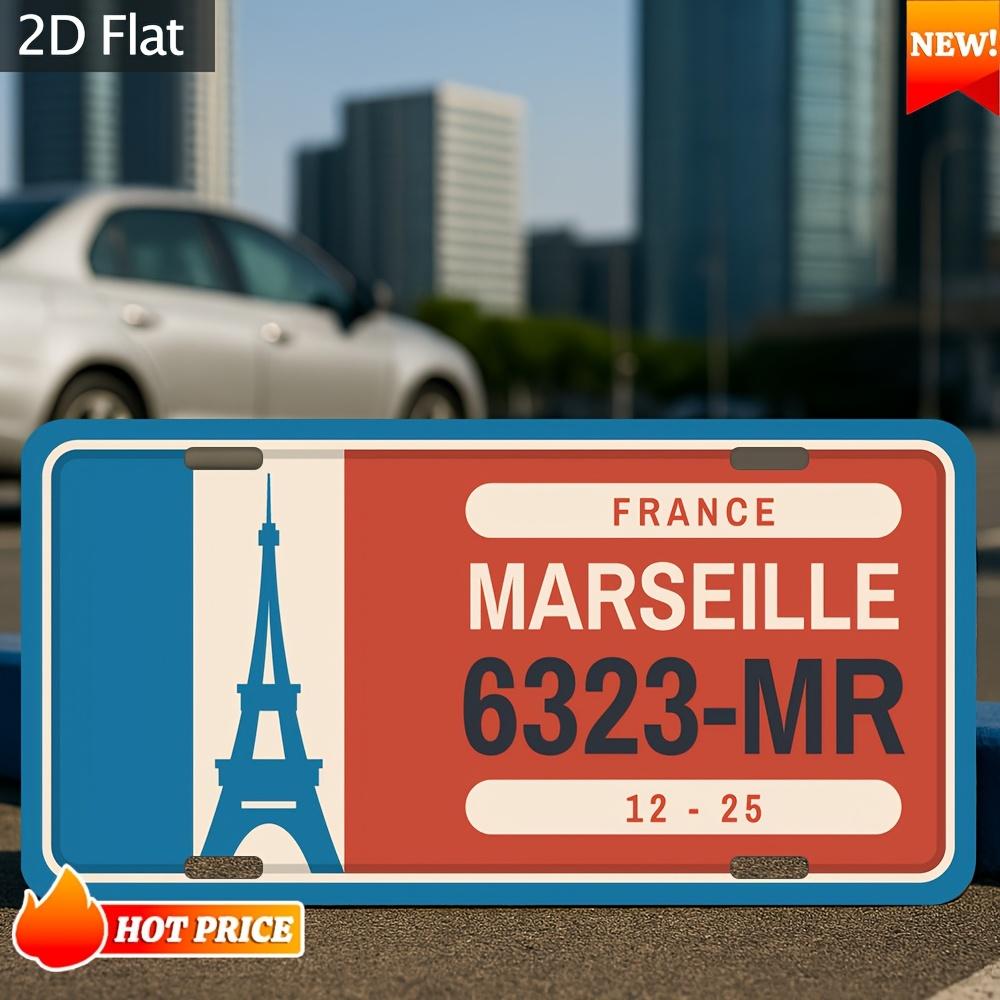 

D Flat pc Large Vintage Aluminum Metal Wall Plaque x Inch (xcm) Retro Sign with PreDrilled Holes D Flat WallMoun 15x30cm(5.9x7.8inch)