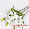 Single Realistic Long Branch Lily Flower For Wedding And Decoration Home