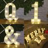 Elegante Segno Alfanumerico LED Grande 'Love' da Appoggio Perfetto per Feste e Decorazione della Stanza