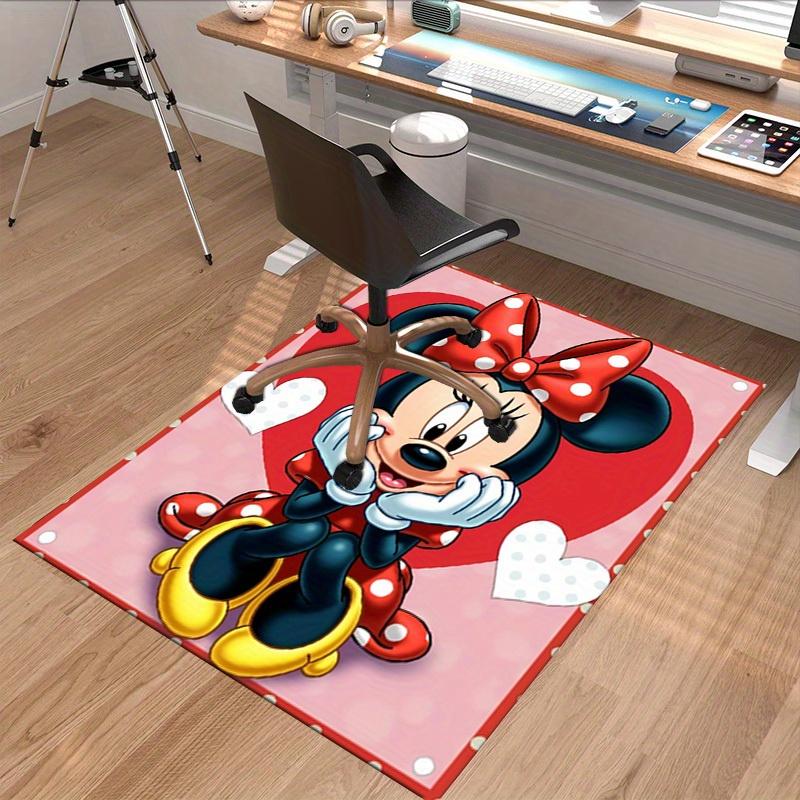 1pc. Cute Minnie Mouse Design Rug for Home Decor, Office Carpet, Chair Cover, Outdoor Decoration Giftz041136