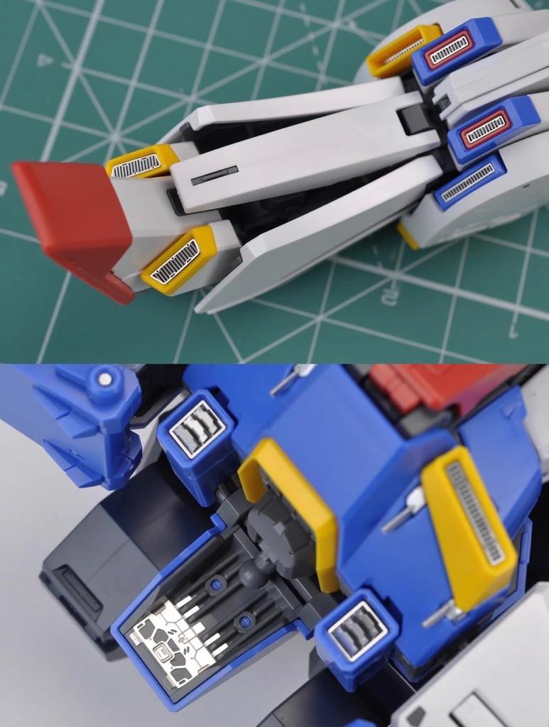 MG 1/100 MSZ-010 ZZ Gundam Ver.Ka Detail-Up Kit, High-Quality Metal Parts [Parallel Import]