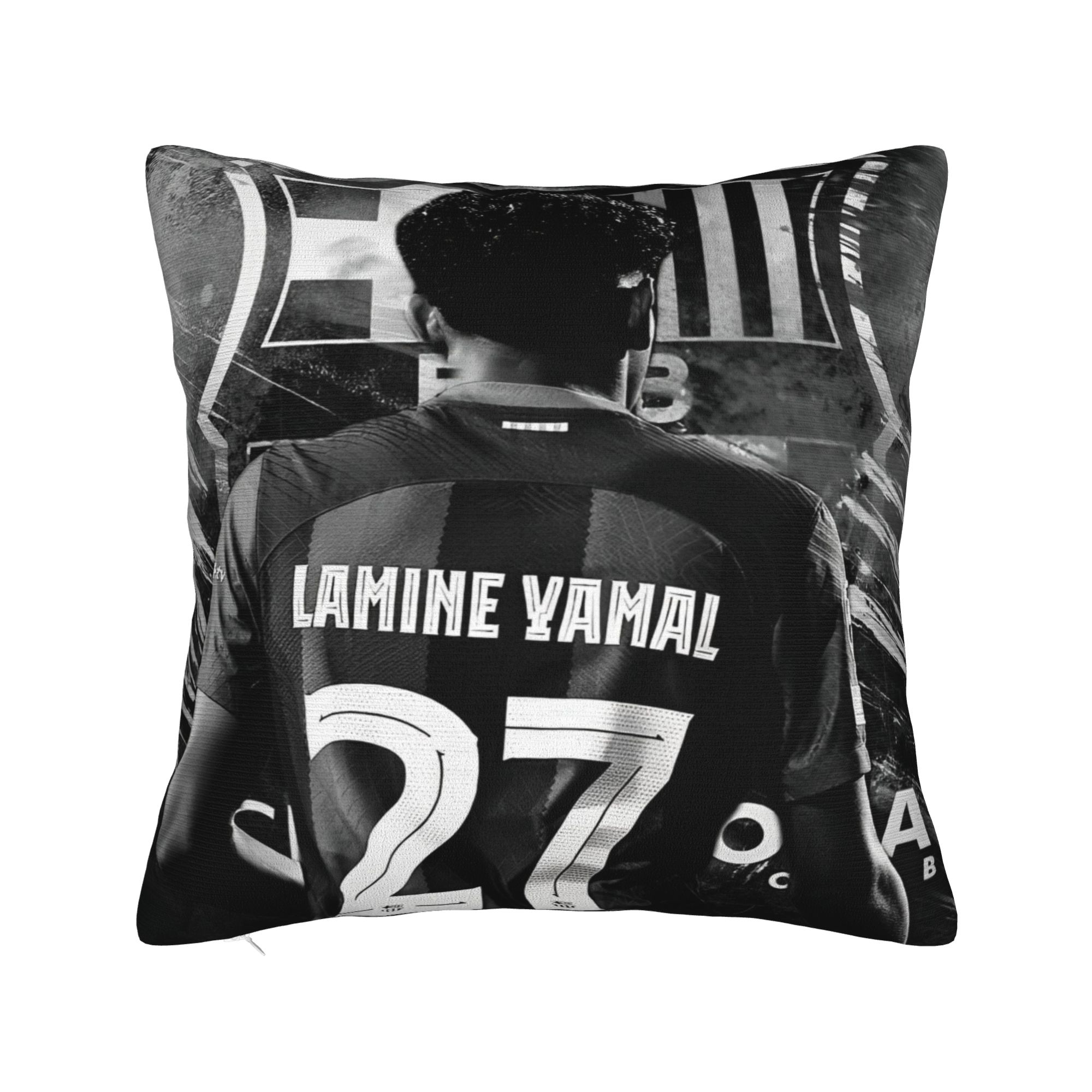 

Декоративна наволочка Lamine Y-Yamal Merch Ліжко Футбольна зірка Подушка для дивана Чохол Пряма доставка Багаторозмірна 16x16Inch
