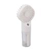 Portable Handheld Misting Fan USB Rechargeable Water Spray Mist Fan with 4 Gear Speed White