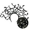 Headband Wearable Snake Hairband Cosplay Costume Novelty Medusa Snake Hairband for Adult Masquerade Headwear