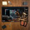 Gamer Waschbär Coden Gaming Mauspads Spielmatte 24"X14" MTG TCG Schreibtischmatte für Arbeit Spiel-PC Laptop Teppich Teppich MousePad
