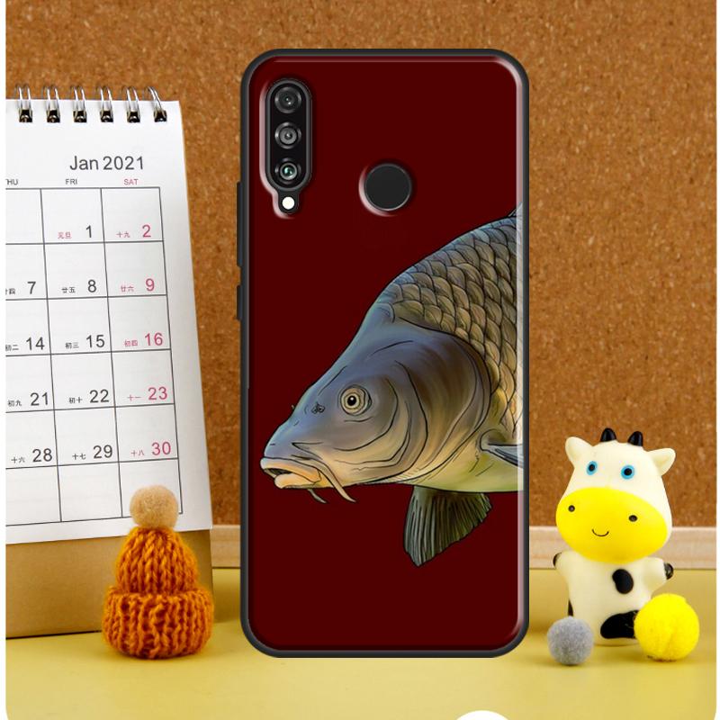 Carp Fishing For Huawei Nova 3i 7i 8i 11i 12i 9 10 SE Y60 Y61 Y70 Y72 Y73 Y90 Y91 P20 P30 P40 Lite Case