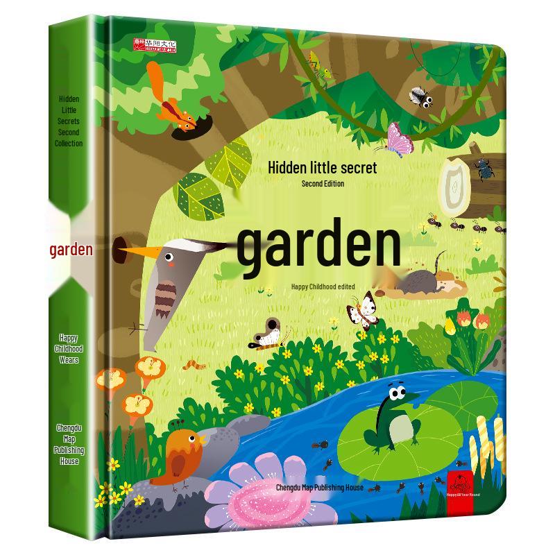 Hidden Little Secrets Vol. 1 & 2: 3D Pop-up Science Picture Book for Kids