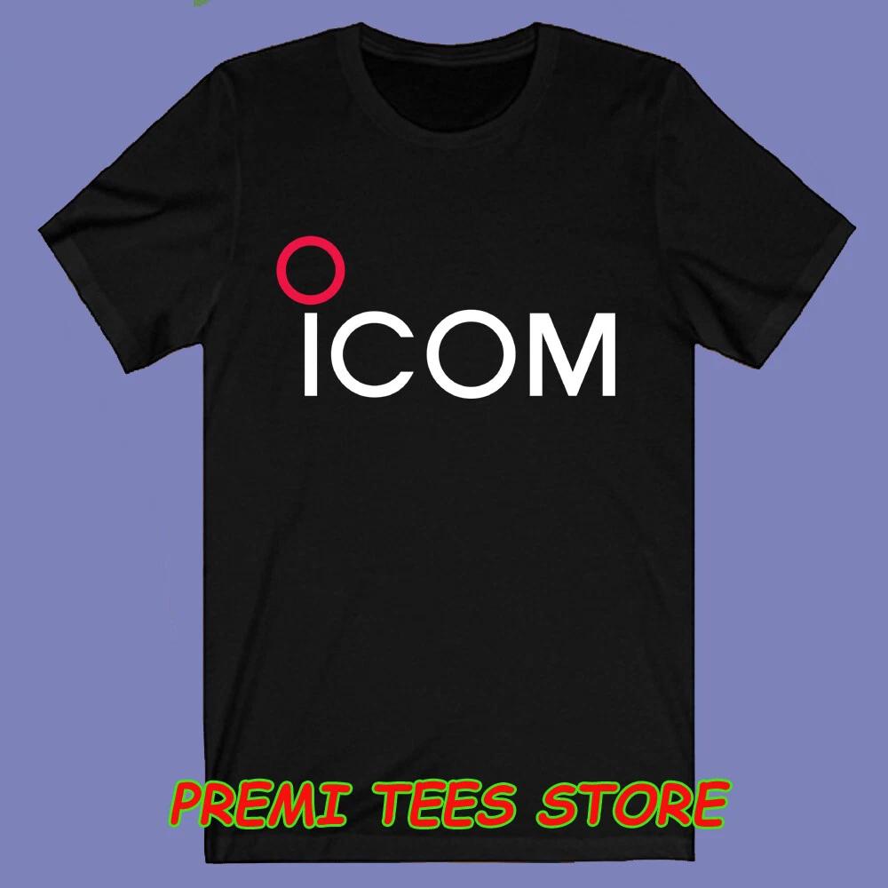 Icom Ham Radio Men s Black Size S-3XL 4XL