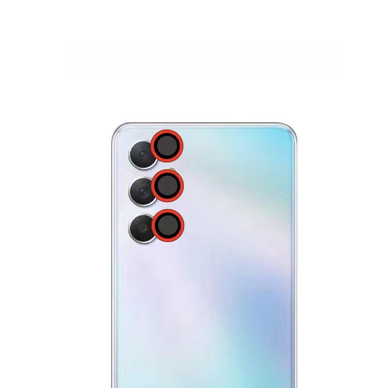 Luminous Camera Lens Protector For Samsung Galaxy A55 A35 A15 5G Protective Ring Glass On Sansung A 55 35 15 Back Lens Film