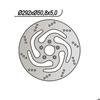 Disque de frein avant gauche NG 5 trous de 8,25 mm pour HARLEY DAVIDSON 739