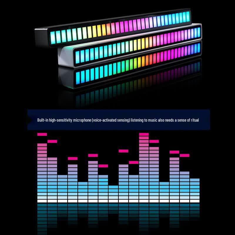 CNMF RGB Sound-Activated Music Rhythm LED Ambient Light