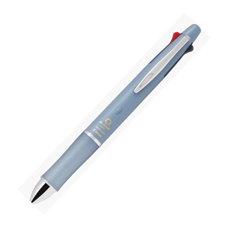 

Pilot Grip 4 Colors Sharp Blue Dr. Multi-Function Pen, 4+1, + 0.3mm, Gray, PBKHDF-1SMF3-LGY синий