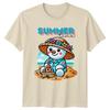 Summer Time TShirt Christmas In July Christmas Gift For Him And Her