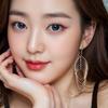 Qianjin Style Diamond Tassel Earrings, Women's New Popular Style, High-end Feel, Light Luxury Vacation Style Earrings, Earrings