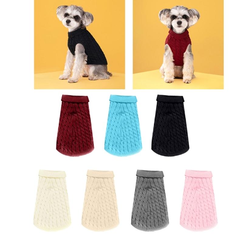 Pet Thick Sweater Coat for Dog Boy or Girl Medium Dogs for Indoor and Outdoor Use Christmas Sweater for Pet Dog