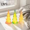 Modern Space Saving Lamp Christmas Tree Night Light, LED Decorative for Bedroom And Party Atmosphere Battery Operated Room Accent Lighting,