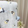 Cartoon Flannel Throw Blanket | Thick, Non-Shedding, All-Season Use for Dorms, Sofas, Cars