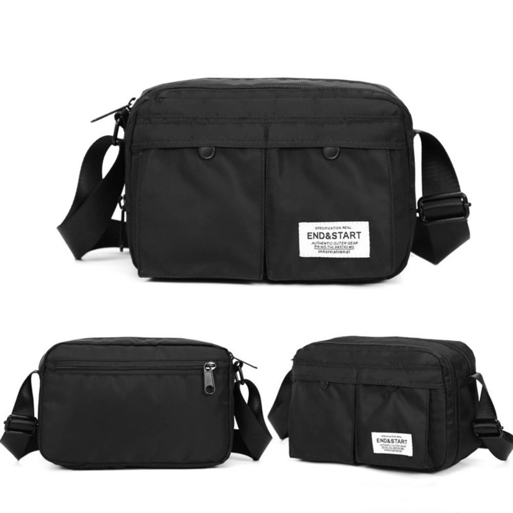 Trendy Men Crossbody Bag Japanese Style Work Messenger Bag Mailman Bag School Sling bag  Streetwear