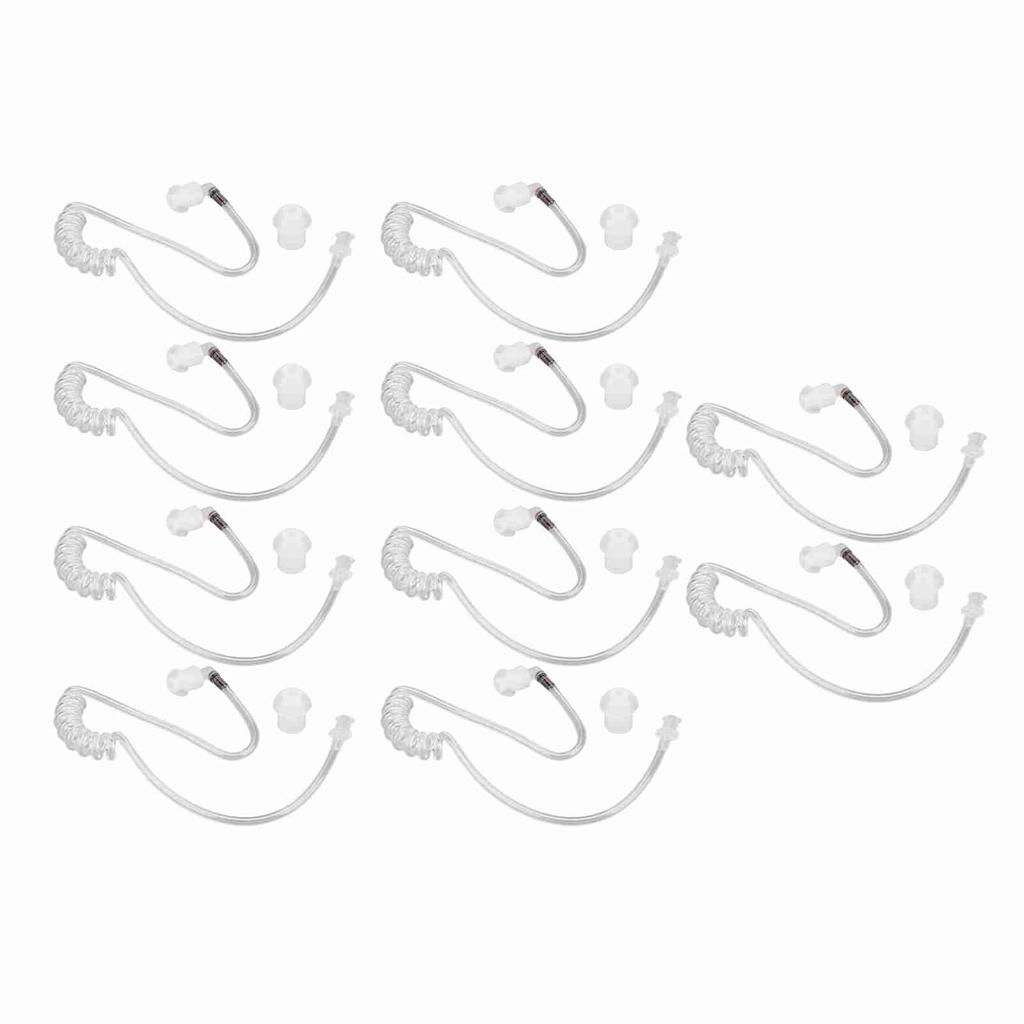 Replacement Acoustic Tube Comfortable Detachable Transparent Clear Acoustic Tube for Motorola Two