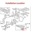 1Pcs Engine Oil Sump Screw Plug Drain For Cadillac CT4 CT5 CT6 XT4 XT5 XT6 Easy Installation Car Accessories 12713651 55501526