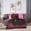 I  Leon Kennedy Blankets Residents Evils Soft Fluffy Plush Throw Blanket For Couch Chair Sofa Bed Flannel Bedspread Bed Cover
